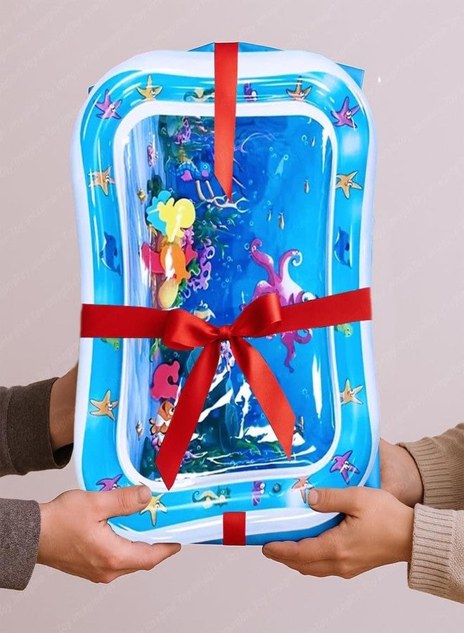Space Enterprises Tummy Time Water Mat for Babies | Sensory Play Gym for 6-12 Months | Newborn Baby Essentials | Water-Filled Activity Mat | Baby Gifts | Pack of 1 - Image 5