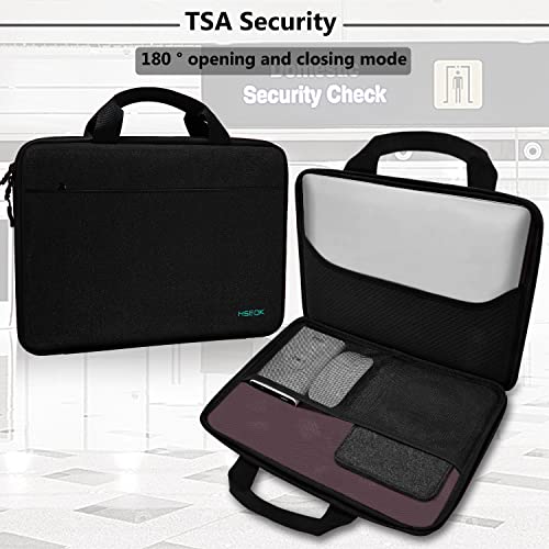 Hseok Laptop Sleeve 13-14 Inch Case Briefcase Compatible with MacBook Pro 14 inch M4/M3/M2/M1 All Model of 13.3 Inch Mac Air/Pro, XPS 13 14, Most Popular 13"-14" Notebooks,B04K01 - Image 4