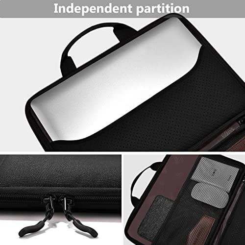 Hseok Laptop Sleeve 13-14 Inch Case Briefcase Compatible with MacBook Pro 14 inch M4/M3/M2/M1 All Model of 13.3 Inch Mac Air/Pro, XPS 13 14, Most Popular 13"-14" Notebooks,B04K01 - Image 5