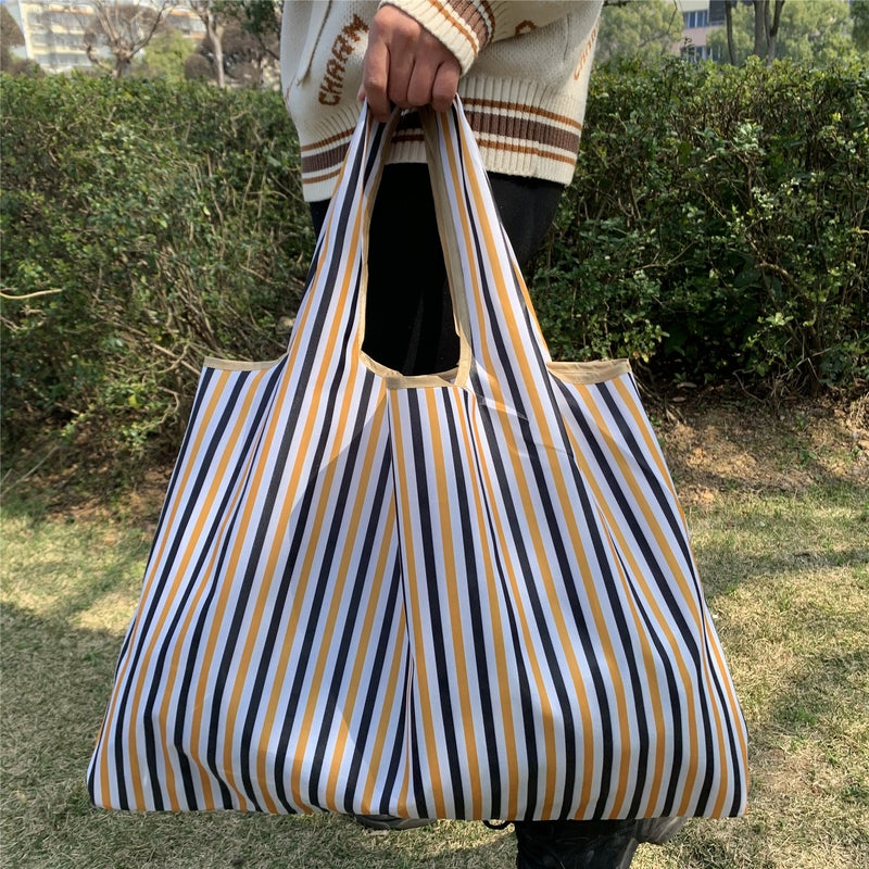 Japanese Cartoon Foldable Environmental Protection Bag Oxford Cloth Environmental Protection Shopping Bag Portable Storage Bag Large Supermarket Shopping Bag - Image 5