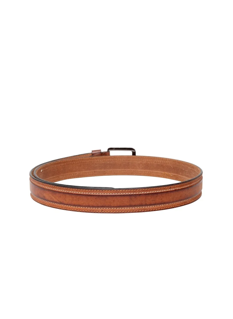 TEAKWOOD Tan Teakwood Leather Genuine Leather Zip Around Wallet for Men | Brown Wallet | Zipper Closure + Button Flap | 2 Main Compartments | 5 Card Slots | Zip Coin Pocket | Compact Durable Premium Wallet for Men | Best Price UAE