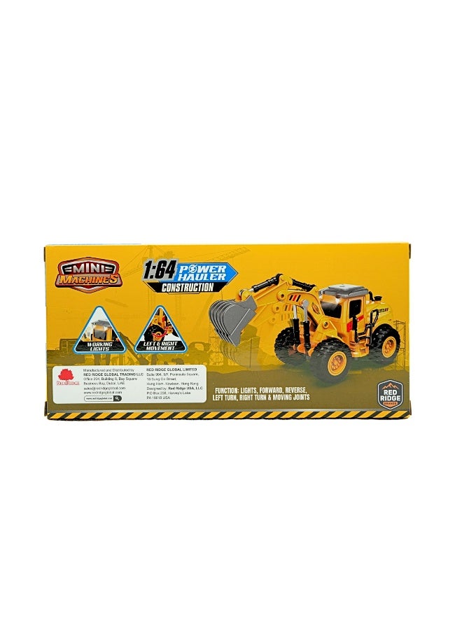 Mini Machines حفار الطاقة المتحرك عن بُعد - حفار | مقياس 1:64 | 4 قنوات | العمر 3 سنوات وما فوق - Image 3