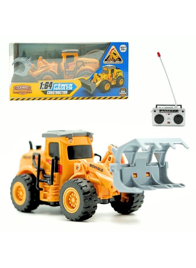 Mini Machines حفار الطاقة المتحرك عن بُعد - حفار | مقياس 1:64 | 4 قنوات | العمر 3 سنوات وما فوق - Image 1