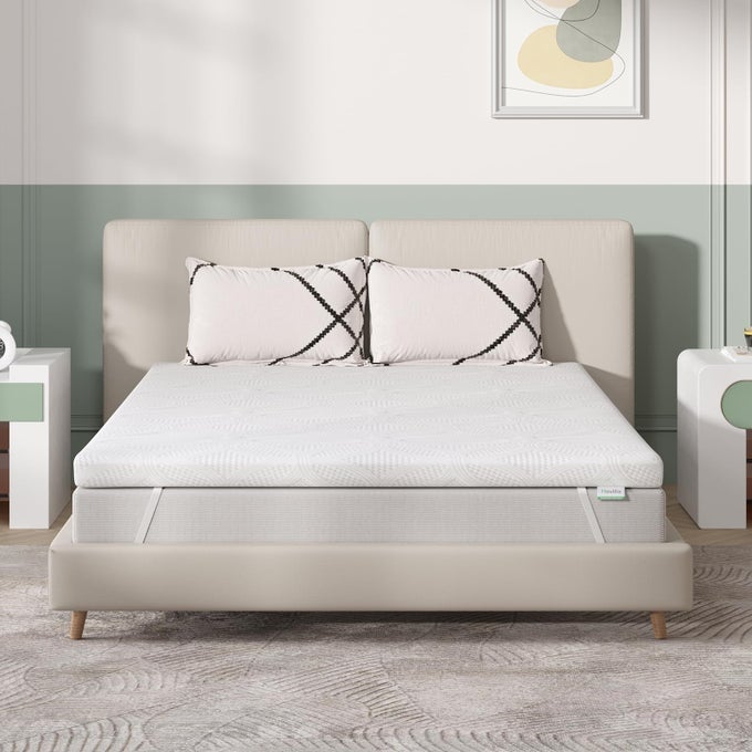 4 INCH MEDIUM FIRM MATTRESS TOPPER KING GEL MEMORY FOAM KING MATTRESS TOPPER FOR BACK PAIN PRESSURE RELIEVING MOTION ISOLATION AIRFLOW DESIGN CERTIPURUS CERTIFIED