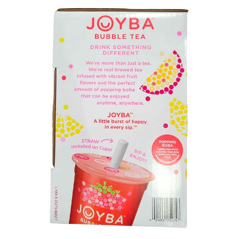 Joyba Bubble Tea, Green Tea Variety Pack, 12 Fluid Ounce (Pack of 8) - Image 2