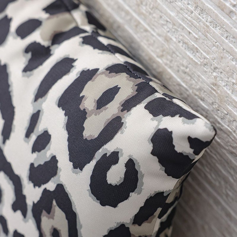 DANUBE HOME Toss Pillow With Zipper Without Piping 45X45Cm - Graphic Leopard, Multicolour, Bold Animal-Print Toss Pillow, 100% Polyester Fabric, For Patio Chairs - Image 4