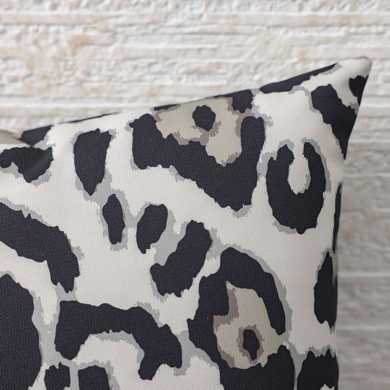 DANUBE HOME Toss Pillow With Zipper Without Piping 45X45Cm - Graphic Leopard, Multicolour, Bold Animal-Print Toss Pillow, 100% Polyester Fabric, For Patio Chairs - Image 3