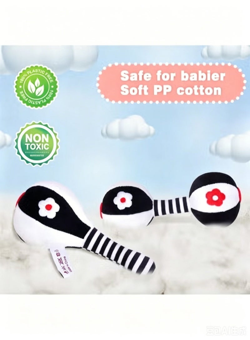 Wish 2-PCS Soft Rattles Newborn Baby Toys Car Seat Toys - Image 5