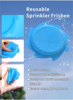 Reusable Sprinkler Frisbee, Silicone Frisbee, No Clean Hassle, Easy to Fill, Summer Water Toys Swimming Pool Beach Park Yard Outdoor Games Party Supplies. - pzsku/Z3997F1227F5AB410ED23Z/45/_/1714275473/b70ff084-15c2-4cbb-bb91-454a323a7460