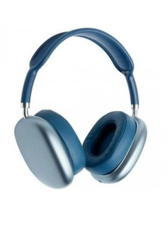 Air Max P9 Bluetooth Headphone Covering Ears Navy Blue