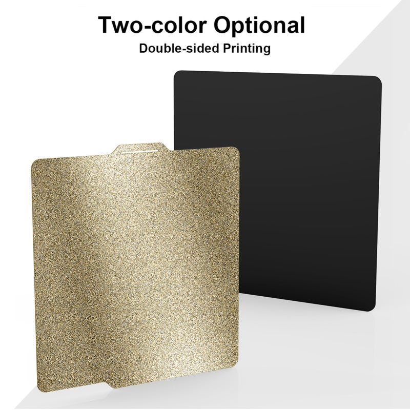 PEI Printing Plate Kit: Gold 2-Layer Magnetic Build Platform - Enhanced Adhesion & Long-Life Coating 3D Printer Bed for Bambu Lab X1, Bambu Lab P1P & FDM Printing Projects - Image 3