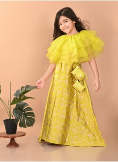 LILPICKS Frilled Lehenga Choli Set 