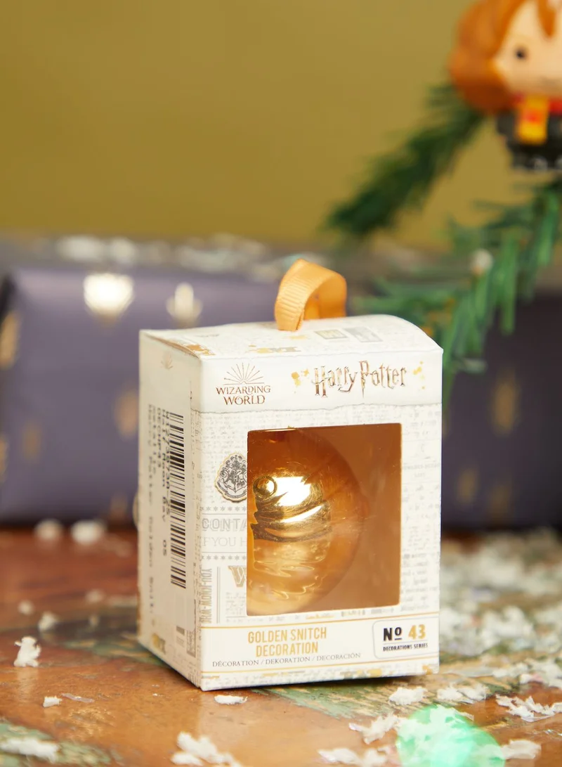 Half Moon Bay Harry Potter Golden Snitch Christmas Decoration