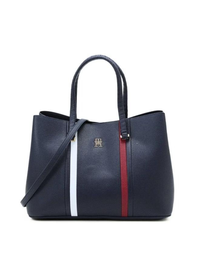 Tommy Hilfiger Emblem Satchel Handbag Women - Image 1