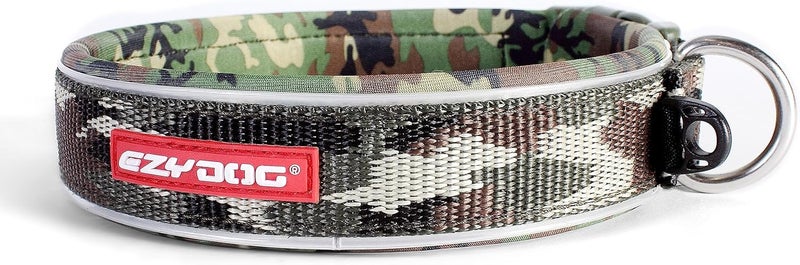 EzyDog Neo Dog Collar - Extra Large, Waterproof Green Camo - Image 1