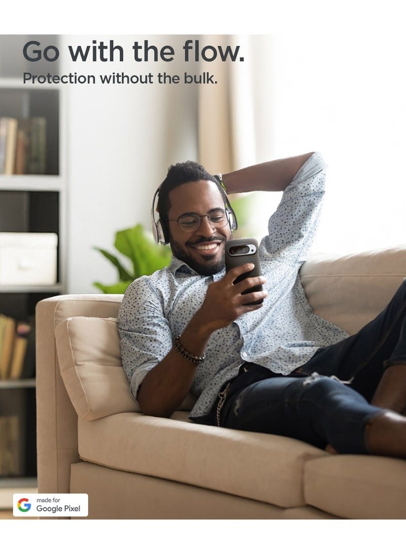 Spigen Liquid Air MagFit Google Pixel 10 Pro XL Case Cover [Pixelsnap and MagSafe compatible] - Abyss Green - Image 4