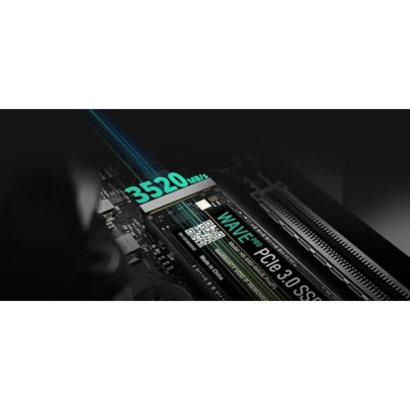 HIKSEMI SSD WAVE Pro P 512G، PCIe Gen 3 x 4، NVMe، 80.15 مم × 22.15 مم × 2.38 مم سرعة قراءة تصل إلى 3500 ميجابايت/ثانية، سرعة كتابة 1800 ميجابايت/ثانية، محرك أقراص الحالة الصلبة الداخلي، ضمان 5 سنوات - Image 4