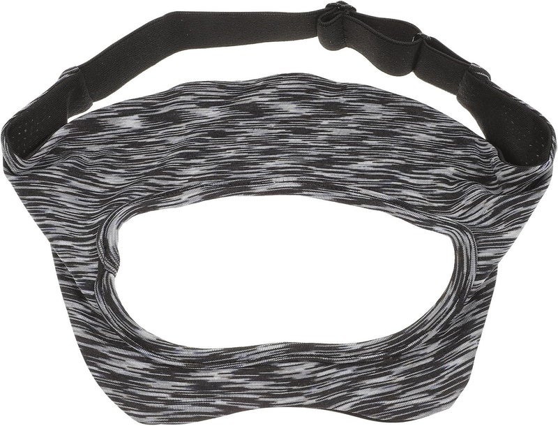 Housoutil Adjustable Vr Headset Eye Padding Sweat-Absorbent Breathable Cover for Adults, Quick- -Grey Vr Accessory - Image 1