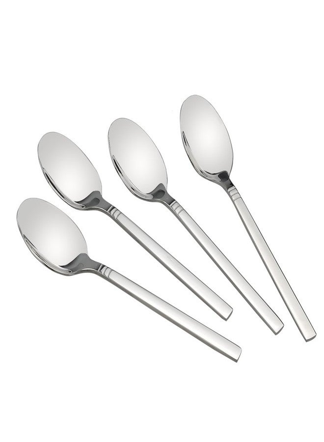 Fiazony 12-Piece Stainless Steel Teaspoon Dessert Spoons - Image 1