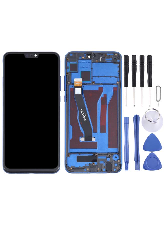 erorex Replacement OEM LCD Screen for Huawei Honor 8X Digitizer Full Assembly with Frame Blue - Image 2