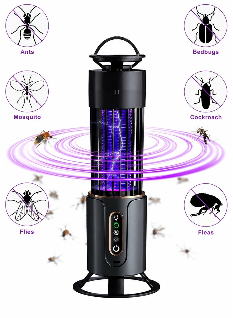 CUBEXELL Portable Electric Flying Insect Killer — 3-in-1 Smart Insect Zapper with LED UV Mosquito  Lamp - Image 1