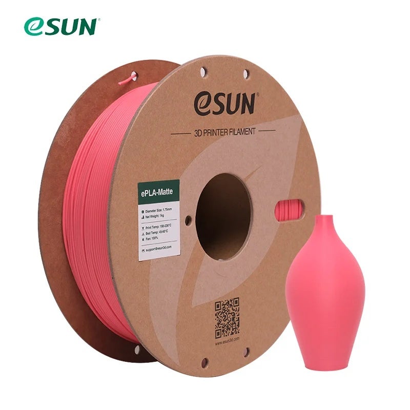 إي صن خيط طباعة ثلاثي الأبعاد ESUN ePLA-Matte مطفي من مادة PLA بقطر 1.75mm لطابعات FDM - Image 1