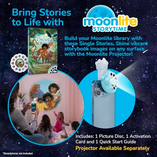 Moonlite Storytime Disneys Encanto Mystery in The Rain Forest A Magical Way to Read Together Projector Sold Separately Digital Story Magic Learning Gifts for Kids Ages 1 Year Up - Image 5