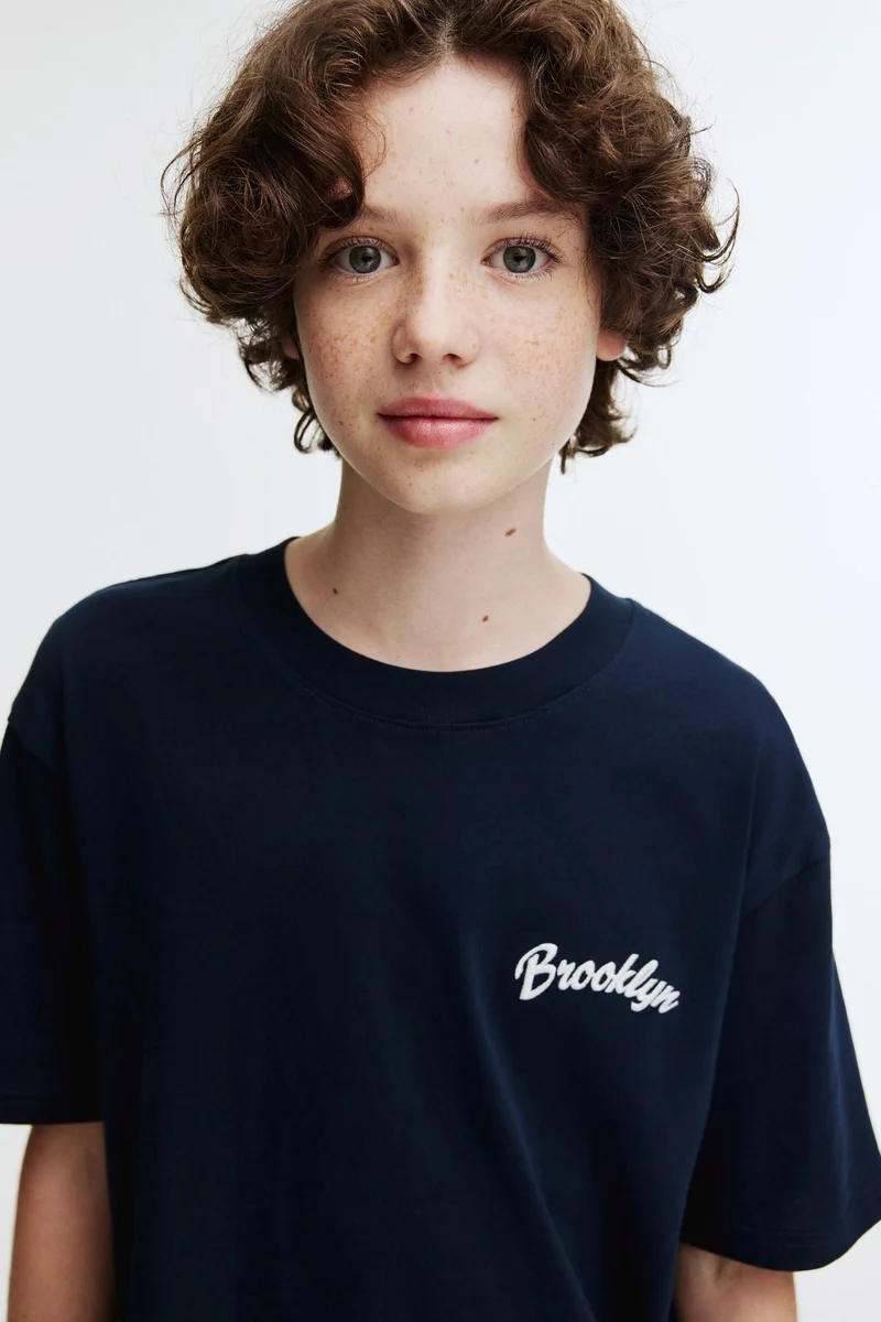 H&M Loose-fit printed T-shirt