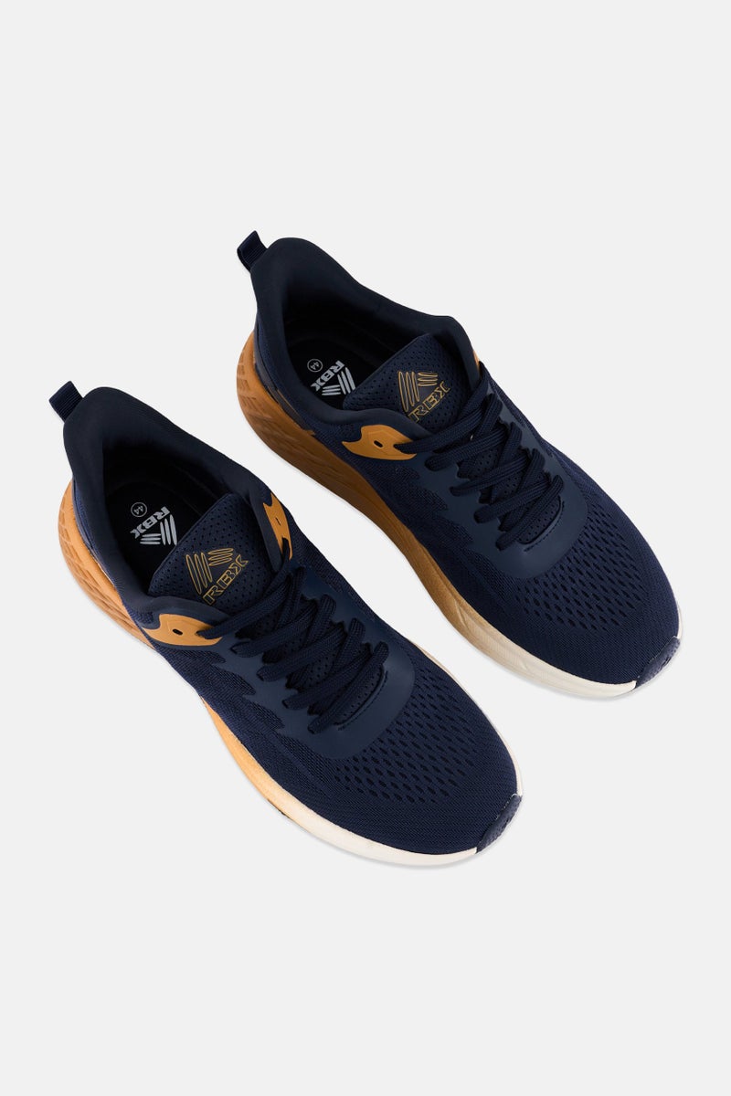 RBX Men Lace Up Outdoor Shoes, Navy - Image 4