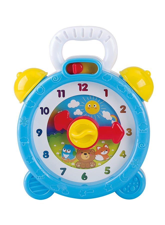 PLAYGO ساعة موسيقية تعليمية من بلاي جو – لعبة تعليم الوقت والموسيقى مع إضاءة - Image 3
