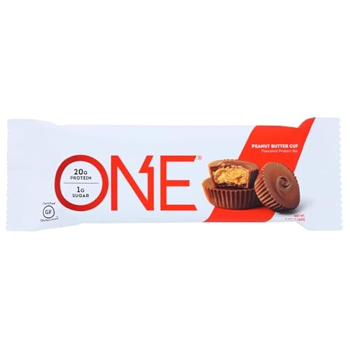 One, One Protein Bar Peanut Butter Cup, 2.11 Ounce - Image 1