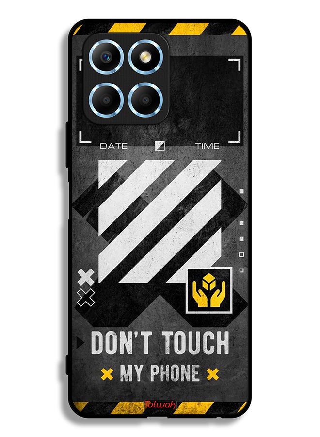 Tolwak Honor X6 Protective Case Cover Do Not Touch My Phone - Image 2