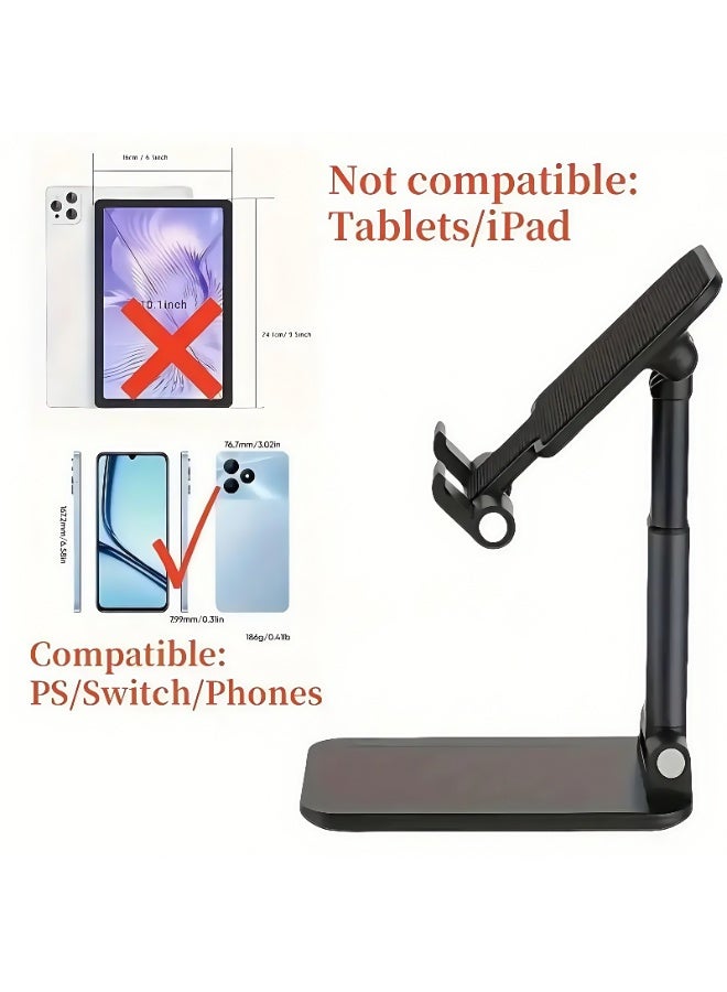 Portable Telescopic Phone Stand – Adjustable Mobile Holder for All Smartphones, Compact & Foldable, Ideal for Desk, Home, Office, Travel - Image 5