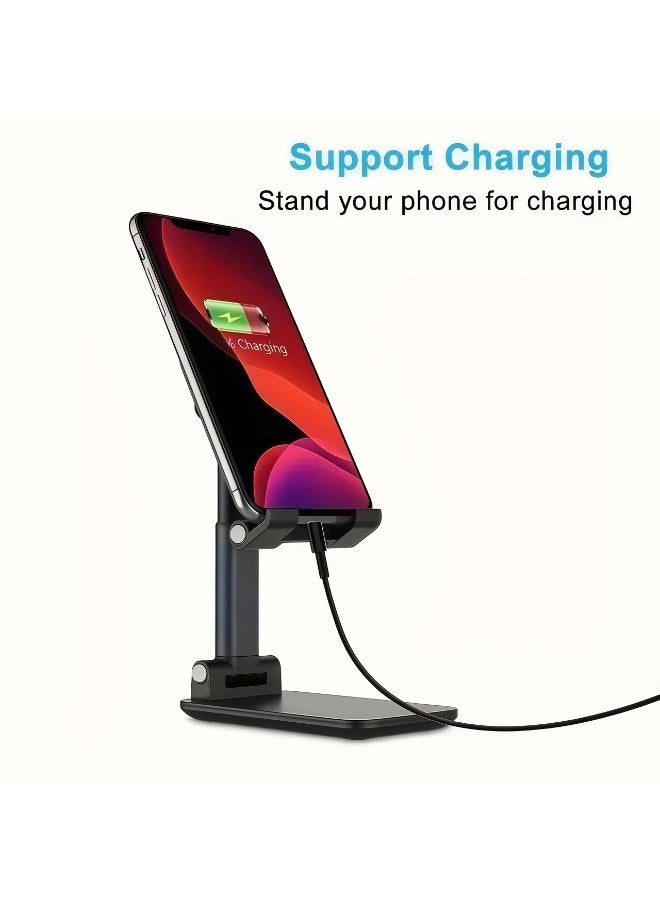 Portable Telescopic Phone Stand – Adjustable Mobile Holder for All Smartphones, Compact & Foldable, Ideal for Desk, Home, Office, Travel - Image 2