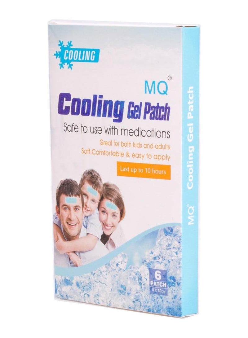 MQ Fever Cooling Gel Patches - Fever Forehead Strips Cooling Patch - Cooling Gel Pads for Fatigue Sunstroke, Portable Kid Fever Patches for Girls, Boys, Adults, Children - Image 2