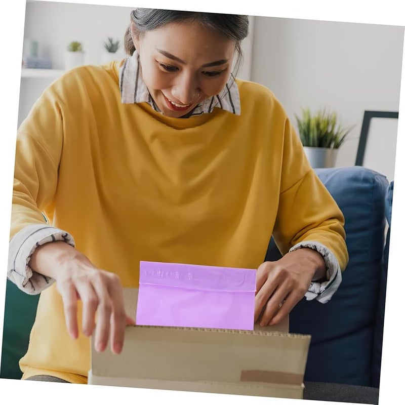 Self Sealing Adhesive Mailers 100 Pack Polyethylene Shipping Bags For Clothing - Image 3