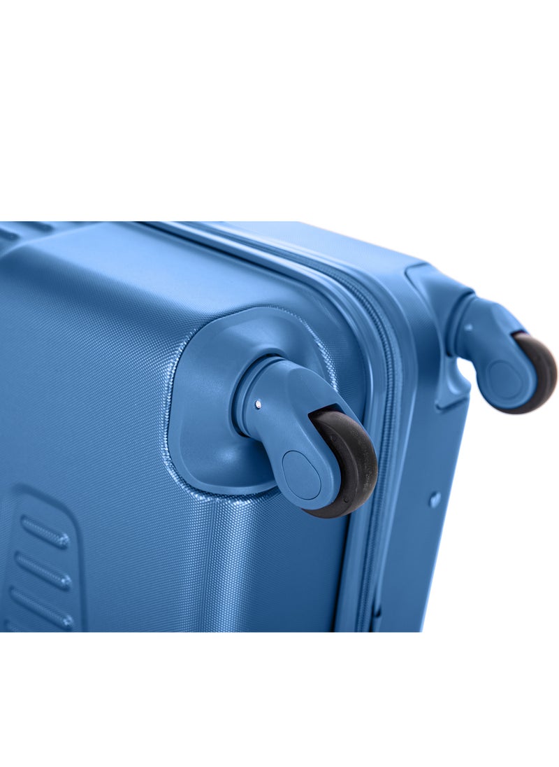 SENATOR - Hard Case Travel Bag Luggage Trolley For Unisex ABS Lightweight Suitcase with 4 Spinner Wheels KH1075 Pearl Blue - Image 1