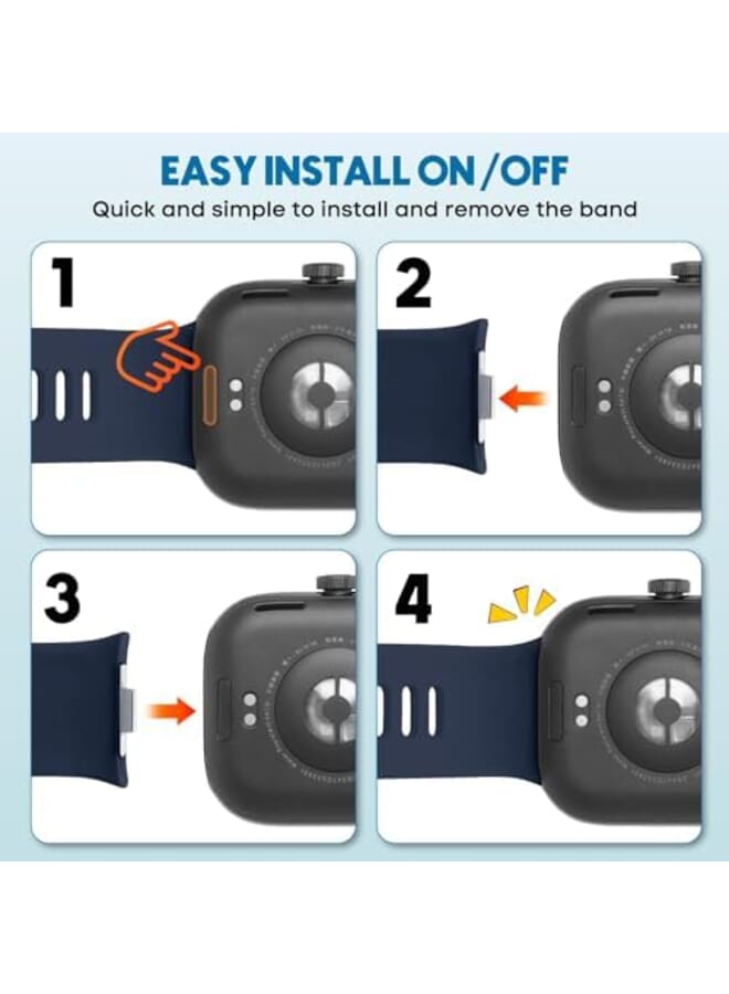 KASTWAVE 10 Straps Compatible With Redmi Watch 4 Smartwatch Watchband Xiaomi Band 8 Pro Straps Sport Breathable Silicone Strap For Redmi Watch 4 And Xiaomi Band 8Pro Women Straps Men S Bands - Image 4