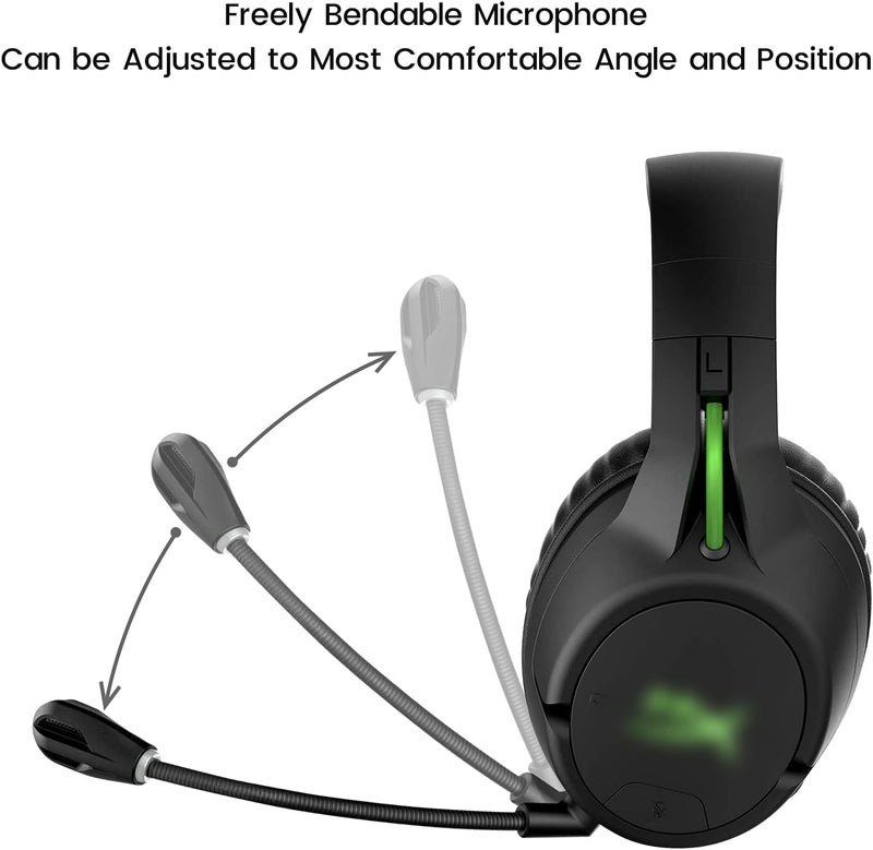 weishan Classic design alternatives Microphone Replacement for Kingston HyperX Cloud Flight/Flight S Wireless Gaming Headset, Detachable Mic Boom with LED Mute Indicator on PC PS5 PS4 Xbox Series X/S User friendly optimized build - Image 5