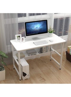 AnneFish 100*45*72cm Computer Desk Home Office Writing Study Desk Modern Simple Style Laptop Table With Storage Board  - Image 5