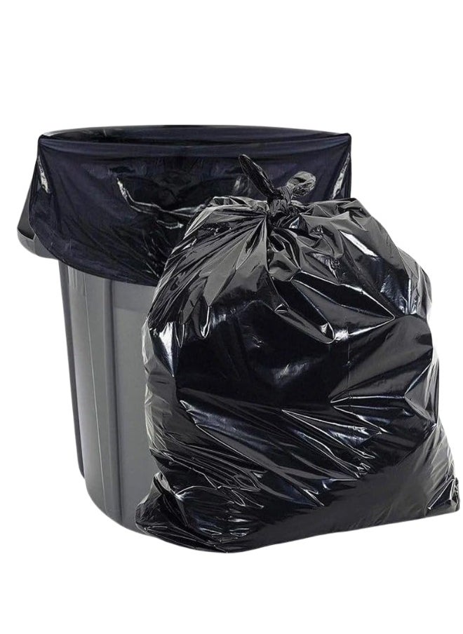 Generic 6 Pack Black Heavy Duty Trash Bags (70 Gallon)  - Image 4