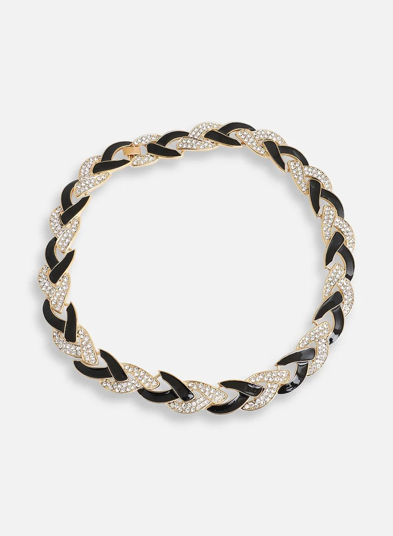 SOHI Party Statement Artificial Necklace Jewellery