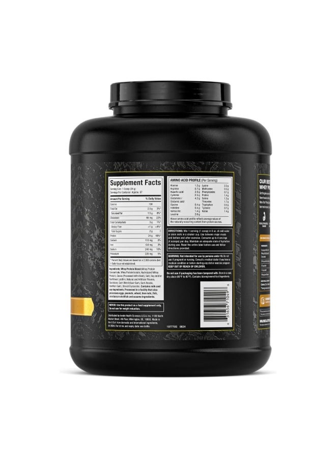 MuscleTech Nitro Tech Whey Gold Protein Primary Sources Double Rich Chocolate 2.27 Kg
muscletech - Image 2