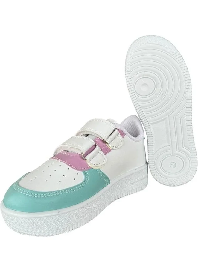 Liger Kids Sneaker Sports Shoes White-Lilac