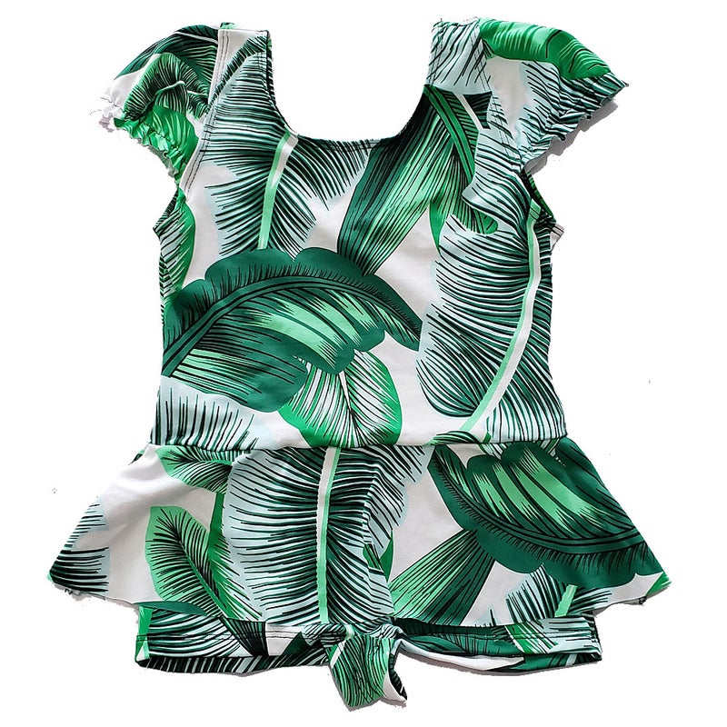 Children''s Beach Swimsuit, Girls'' Korean Style One-Piece Skirt-Style Swimsuit, Princess Student Conservative Swimsuit Wholesale - Image 5