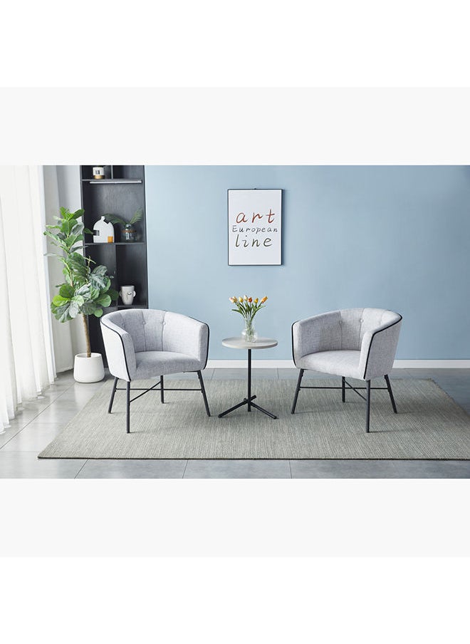 Home Box - Tilbury 3-Piece 2-Seater Tea Table Set 68x46.5x64 cm - Image 1
