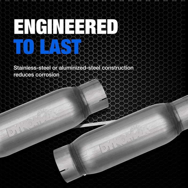 Dynomax Race Bullet 24219 Exhaust Resonator - Image 4