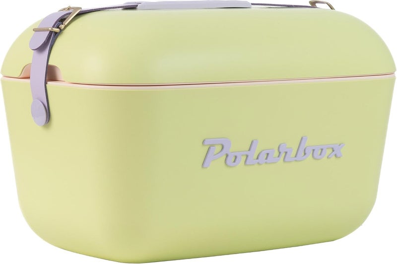 Polarbox Retro Cooler Bag With Leather Strap 20 Liters - Polarbox - File - Image 1