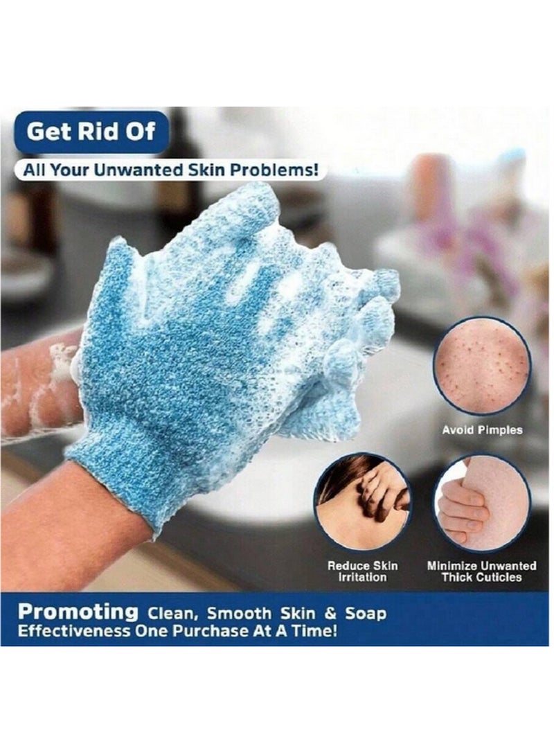 قفاز تقشير لتجديد البشرة بعمق – ناعم، متين، ويعزز الدورة الدموية - Image 4