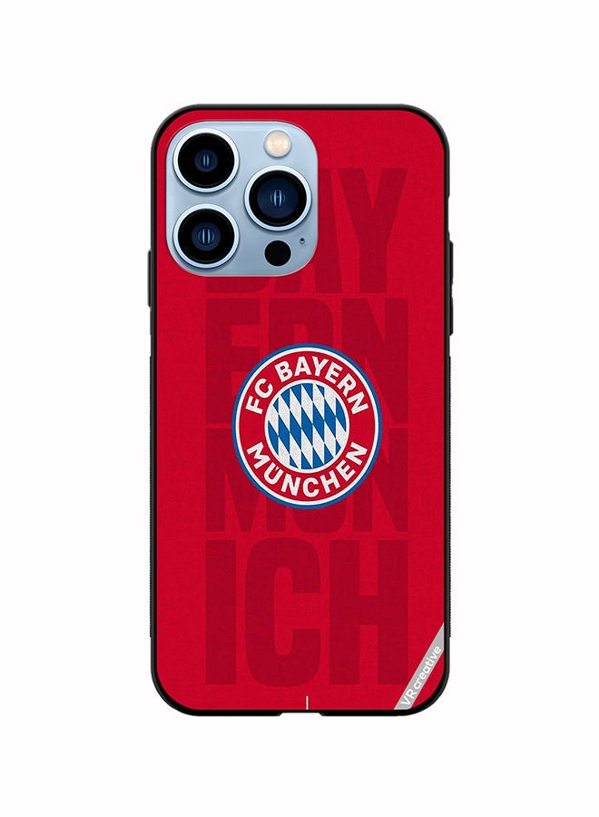 VR CREATIVE Protective Case Cover For Apple iPhone 14 Pro Max Fc Bayern Munich Design Multicolour - Image 1